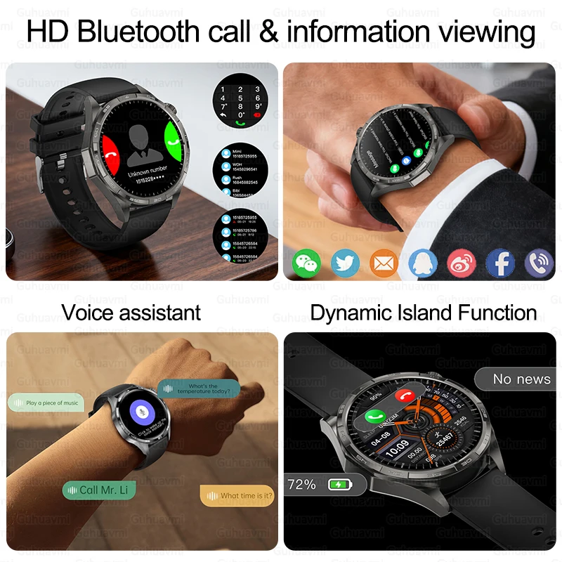 2025 nouvelle montre 6 Pro montre intelligente hommes GPS trajectoire fréquence cardiaque Bluetooth appel 1.50 ''AMOLED écran IP68 étanche SmartWatches