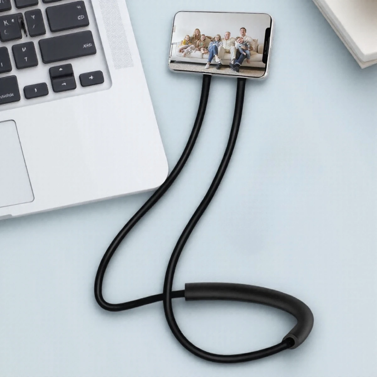 

Adjustable 360° Rotation Universal Lazy Mobile Phone Holder Selfie Stick Stand Desktop Car Mount