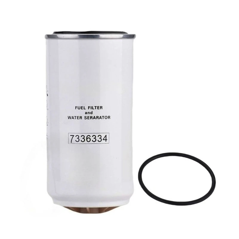 

7336334 Fuel Water Separator Filter w/ ring 7348032 for Skid Steer Loaders Track S76 T76 T66 E42 E50 A770 S450 S770 T450 T590