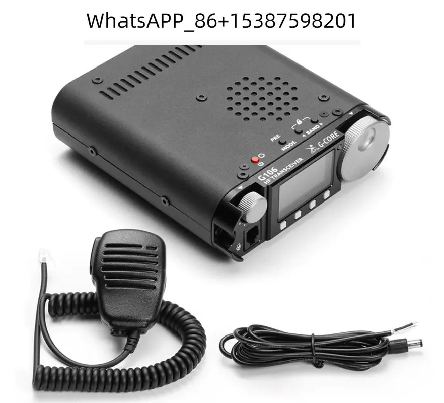 Xiegu G106C Portable SDR Shortwave Radio 5W HF Transceiver QRP WFM Radio FT8