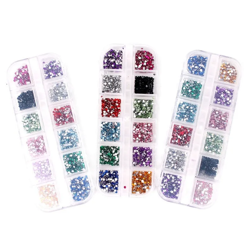 1 Pc Nail Art Decoratie Nail Rhinestones Nail Glas Diamond Crystal Nail Art Tool