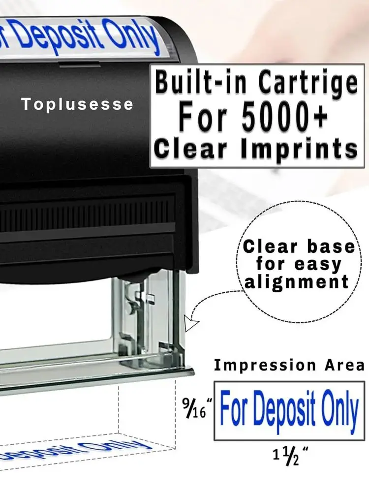 Aangepaste zelfinktende stempel DIY rubberen stempelset Aangepast LOGO Gepersonaliseerde zelfinktende bedrijfsadres naam nummer briefdruk - afbeelding 2