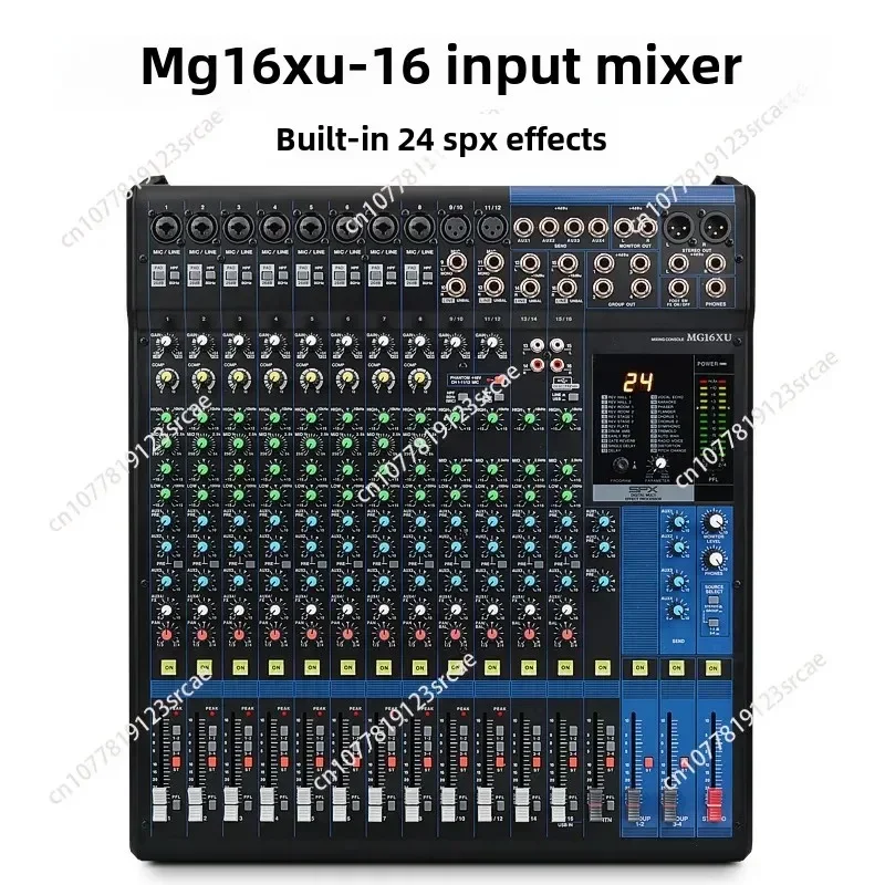 

Для миксера MG12XU — 12-канальный миксер MG16XU, 16 каналов, большой сценический миксер с эффектами