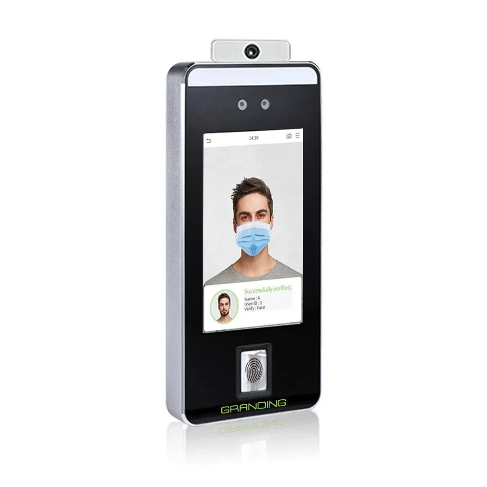 Body Temperature Detector Supported Visible Light SpeedFace V5L Facial Recognition (FacePro5-TD)