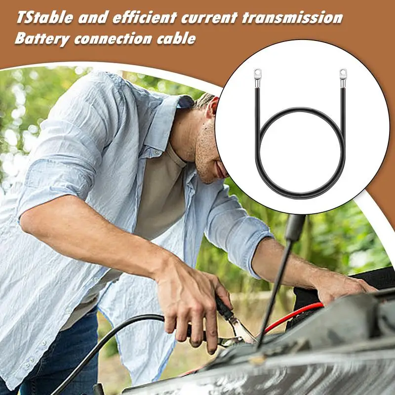 

Inverter Cables Battery Parallel Cables Parts Cord Connectors Accessories Replacement Connection For Motorcycle Golf Marine