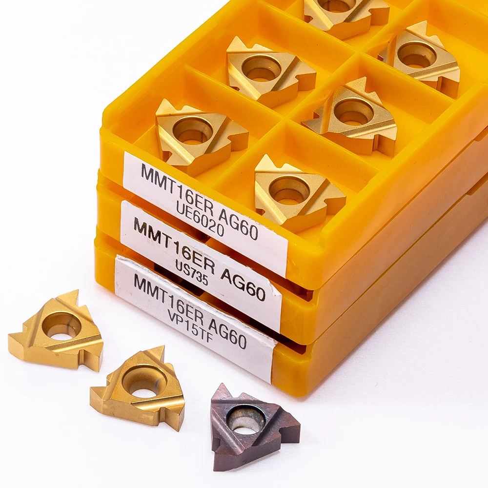 Imagem -03 - Cortador de Torno Original Boring Bar Thread Turning Toolholder Carboneto Insere 16er Ser12h16 Sel121212h16 12 mm Ag6060