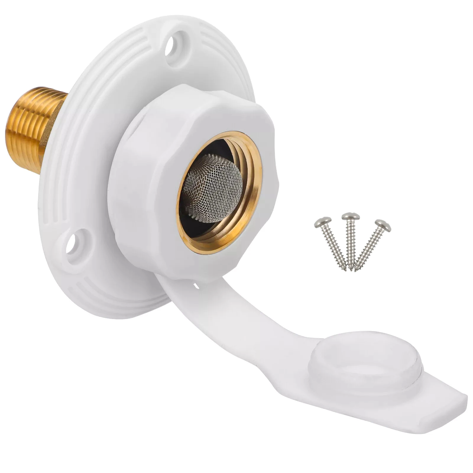 RV City Water Inlet Flange 1/2