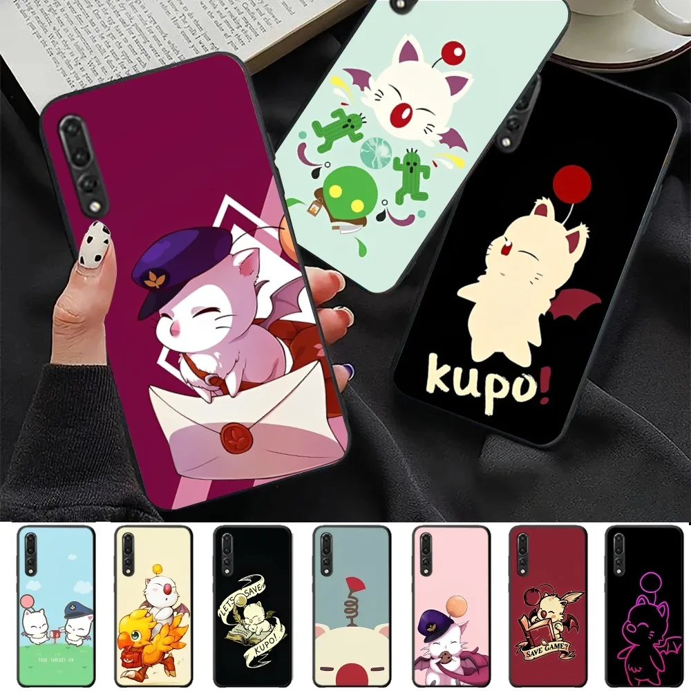 Moogle Final Fantasy Phone Case For Huawei P 8 9 10 20 30 40 50 Pro Lite Psmart Honor 10 lite 70 Mate 20lite