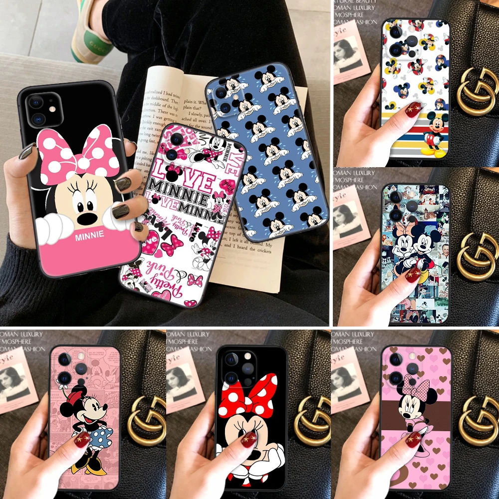 F27 Cartoon Mickey Mouse Soft Case Voor Samsung A03 A50 A51 A52 A52 A53 A6 A7 A8 Plus A9 A70 A71 A71 A72 A73 A81 A82 A91 M20 M 30 M 30 M 30S M51