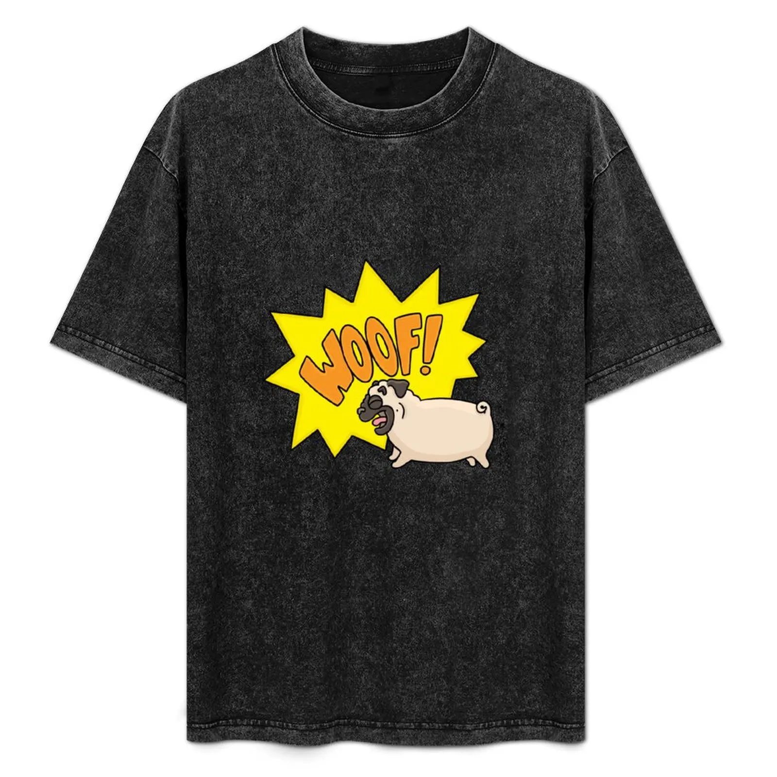 

Woof! T-Shirt Summer Fashion Casual Tee Shirt