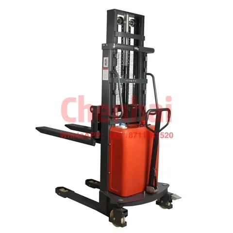 1TON 1.5TON 1.6M, 2.5M, 3M,4.5M Full Electric Forklift /Electric Stacker Pallet truck Price For Sale