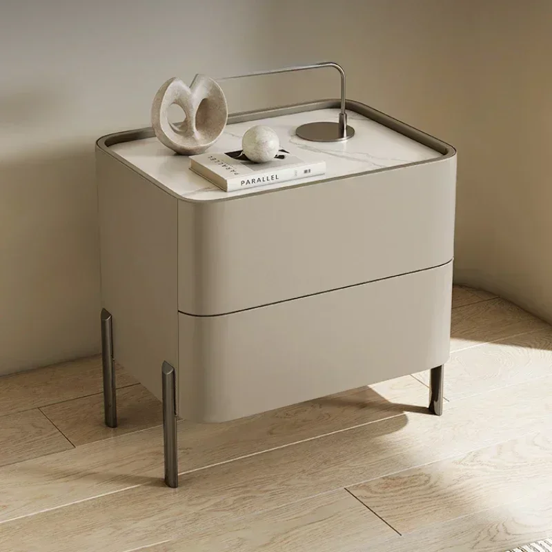 Mesita De Noche De diseño De almacenamiento, mesita De Noche flotante, Mesas De café De Noche pequeñas, mueble estrecho para Gamer, Mesa De Noche para dormitorio