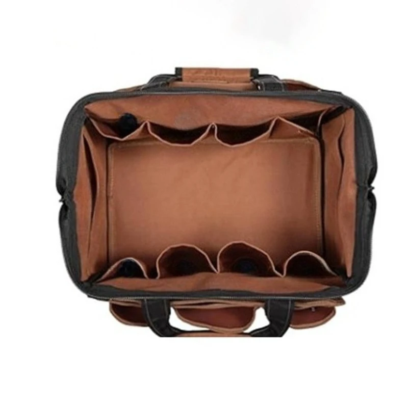 電気技師ツールバッグプロの大工作業ツールバッグ多機能完全なキットツールキットセット肥厚オックスフォードツールキット