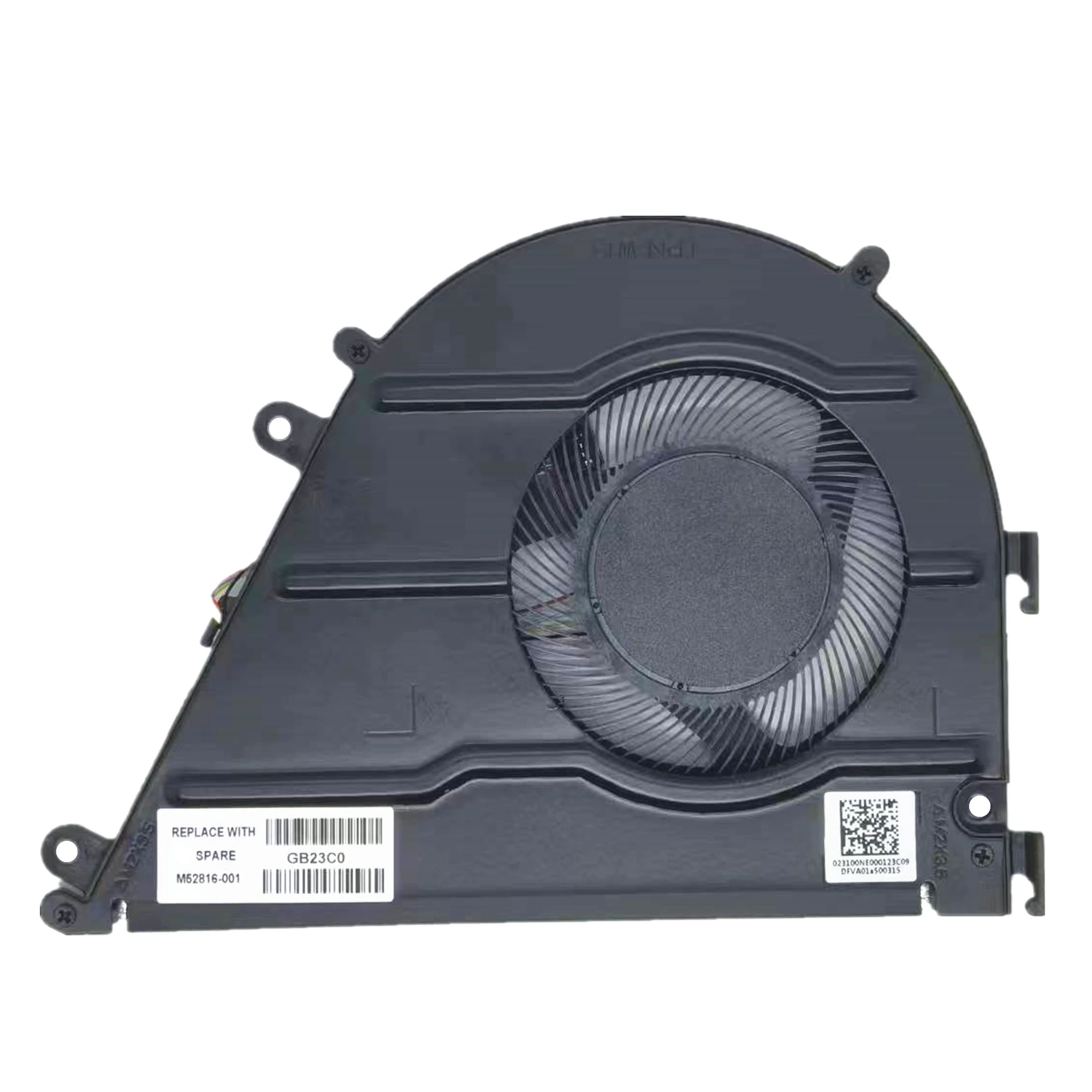 New Cooler CPU Fan For HP 13-BE TPN-W152 2021 13 Air M52816-001 DC 5V 0.5A DFS5K121154912P Notebook Cooling