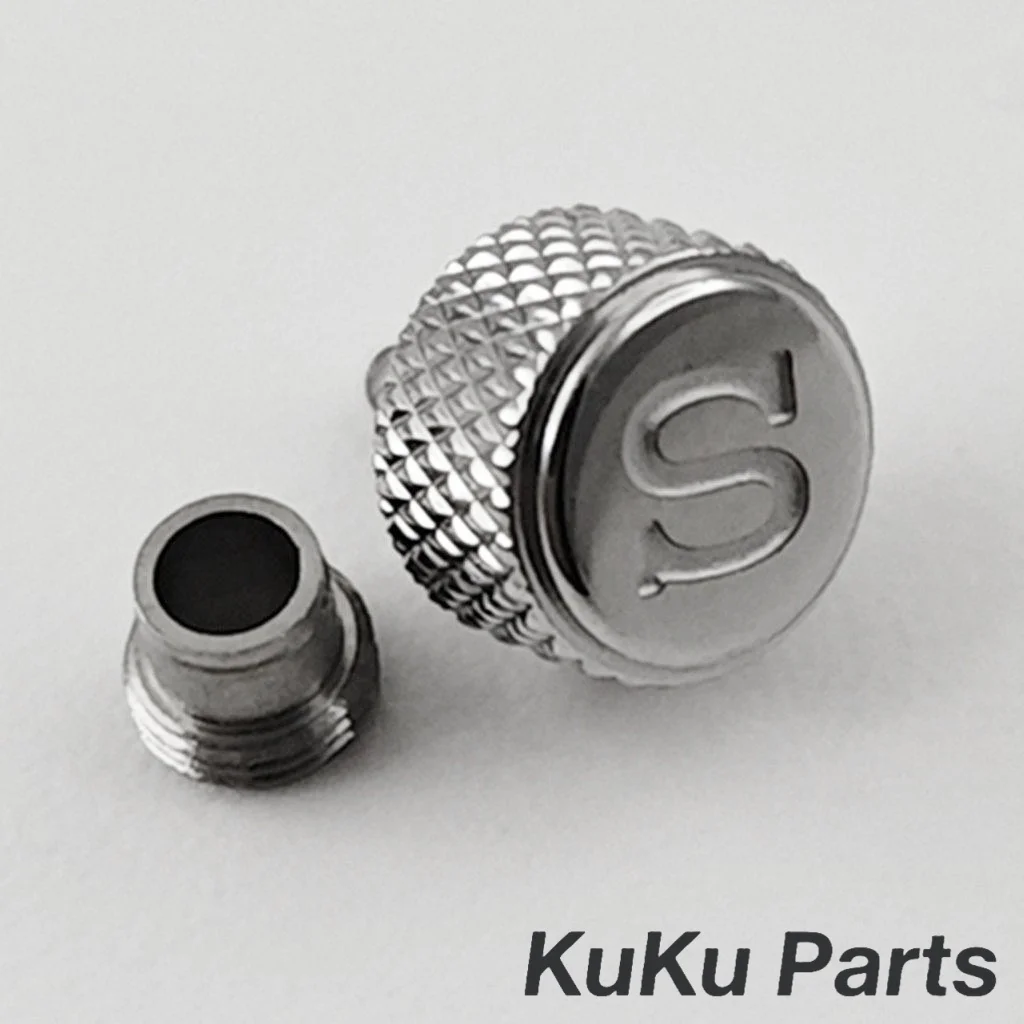 NH35 S Kronen SKX007 SKX009 Uhr Kronen Fit für NH34 NH35 NH36 4R35 4R36 Uhrwerk Silber Uhr S Kronen Uhr Teile Ersatz