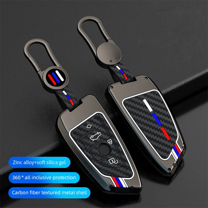 Car Key Case Cover Key Bag for BMW X1 X3 X4 X5 F15 X6 F16 G30 7 Series G11 F48 F39 520 525 f30 118i 218i 320i Car Accessories