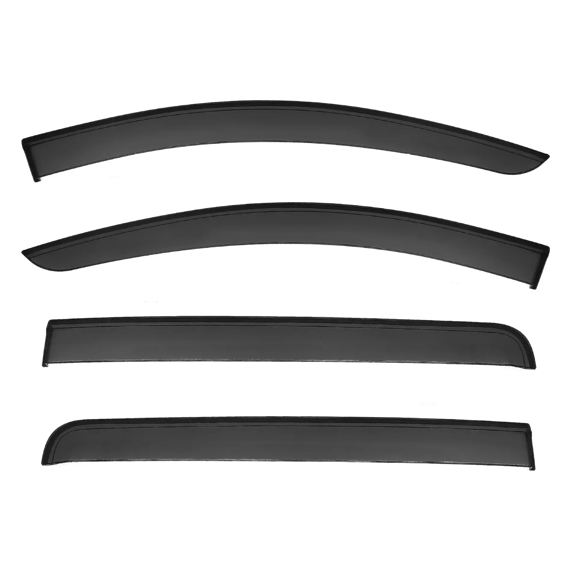 Fit for Mitsubishi Strada 2015-2022 Window visor Car Sun Rain Guard Vent Shade Deflector Wind Weathershield Moulding Trim