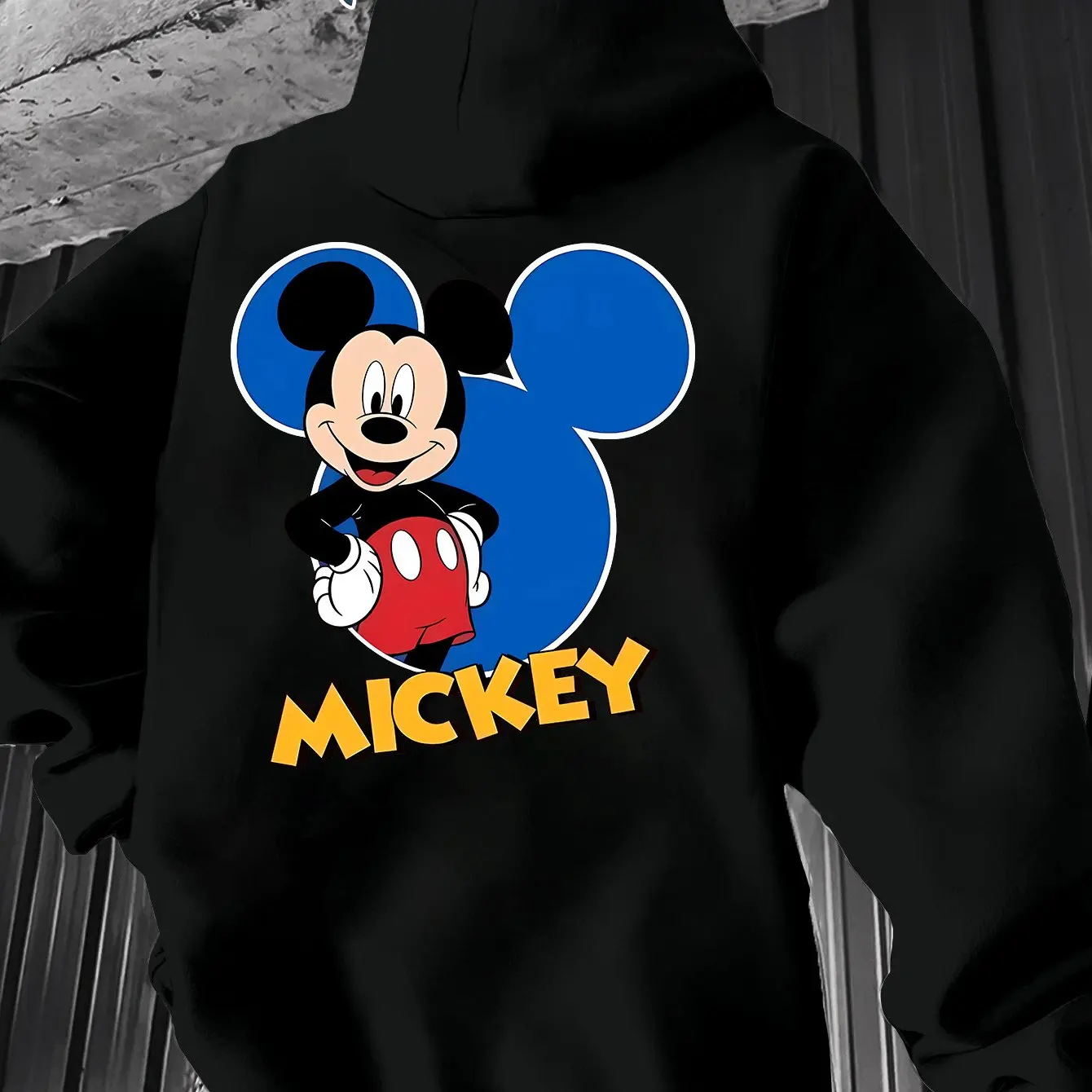 

Мужские толстовки с капюшоном Disney с Микки Маусом на Хэллоуин, модные толстовки унисекс большого размера, осенне-зимние флисовые повседневные универсальные