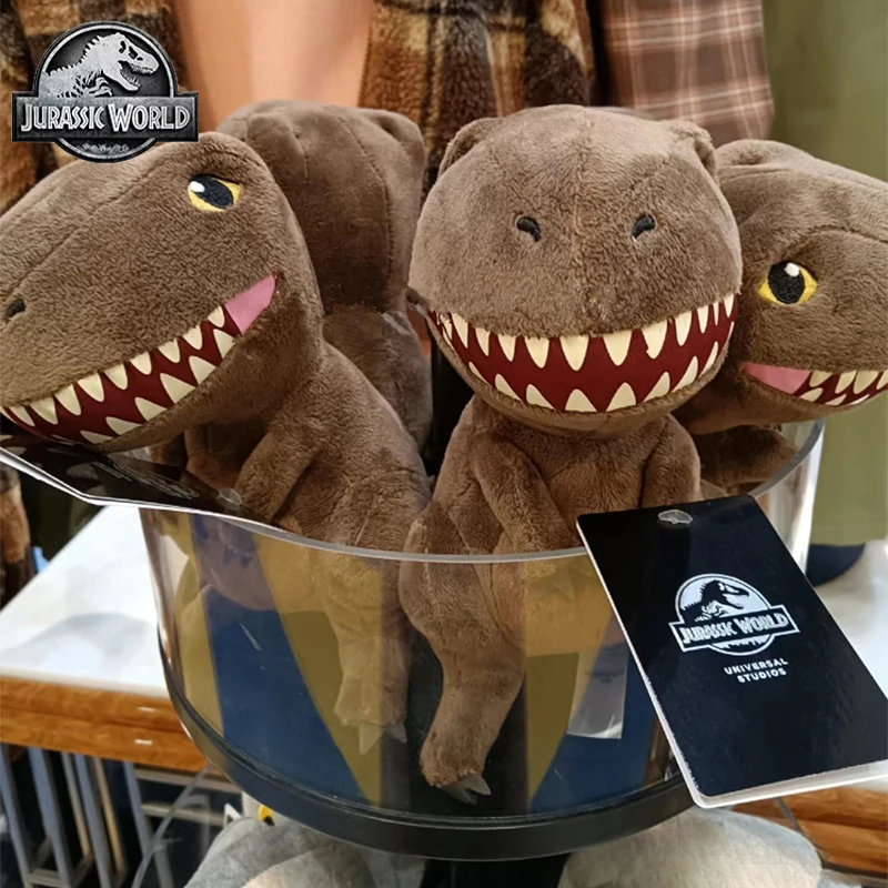 Jurassic World Tyrannosaurus Rex Dinosaur Soft Plush Toys Cute Cartoon Doll Souvenir Gifts Children's Birthday Gifts