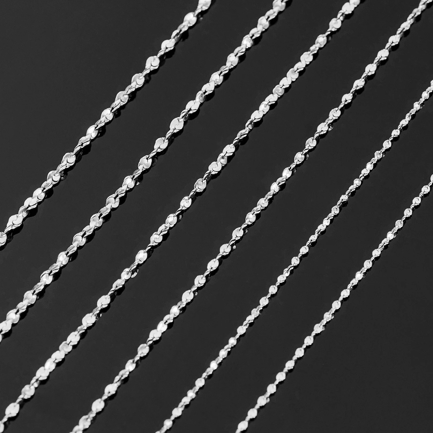Elegante Halskette aus Edelstahl in Silberfarbe, luxuriöse Sternenkette, wasserdichter Schmuck für Frauen – Detail 1