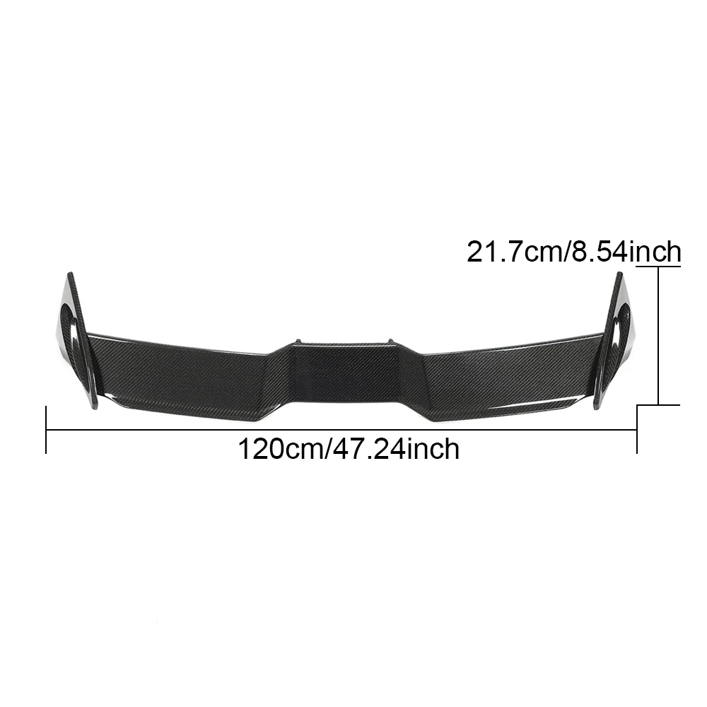 Carbon Fiber Rear Roof Spoiler forVolkswagen Golf MK8 GTI R 2021-2022