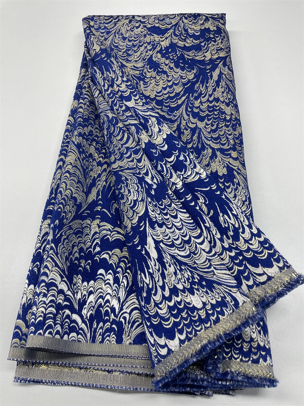 Robe de soirée africaine nigériane en Tulle et dentelle, haute qualité, tissu Organza brodé Guipure, brocart Jacquard français QF0601, 2023