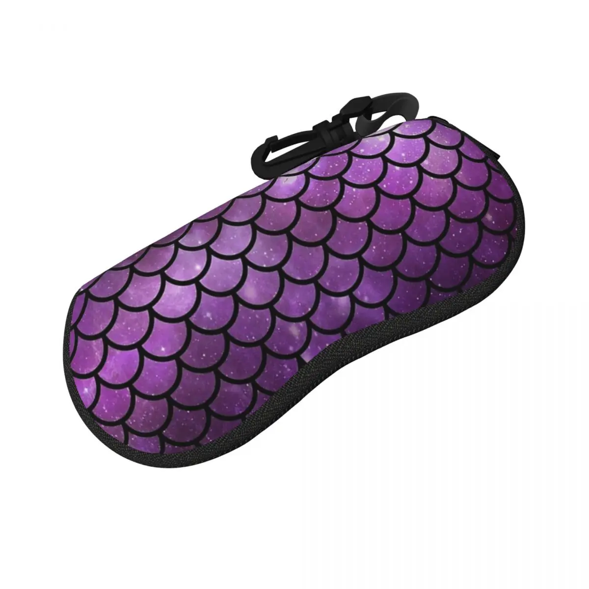 حورية البحر ذيل الأرجواني شل نظارات حالة النظارات الشمسية الواقية مربع النساء الرجال لينة النظارات حقيبة الحقيبة