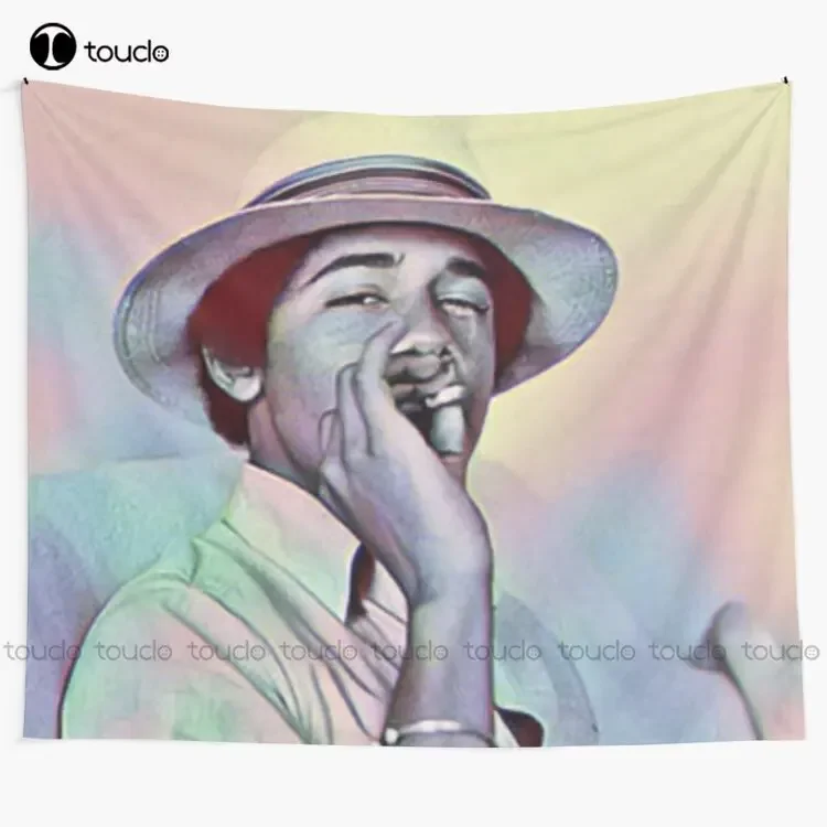 

Young Barack Obama Smoking Enhanced Image President Obama Tapestry Funny Tapestry Blanket Tapestry Bedroom Bedspread Decoration