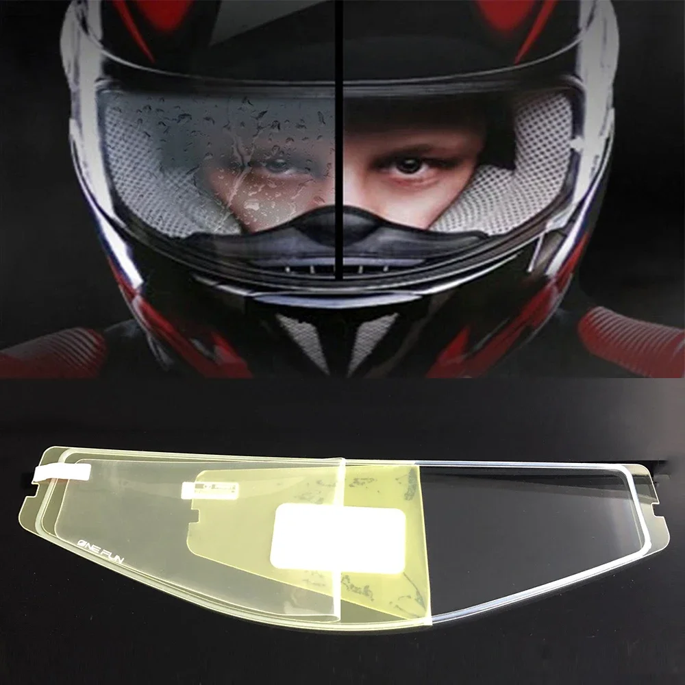 

high quality Motorcycle Helmet Lens clear Anti-fog patch for MT ATOM SV MT-V-16 visor Anti-fog Film