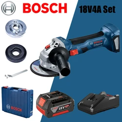 BOSCH GWS180-LI 18V Brushless Angle Grinder  Cordless Portable Grinding Cutting Machine Polisher Battery Pack Power Tool