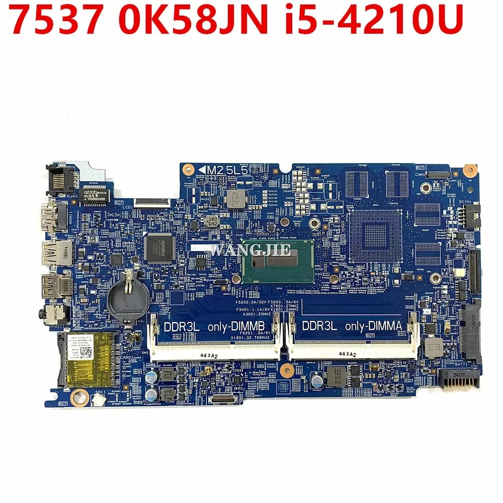 

For DELL INSPIRON 15 7537 15R 7537 Laptop Motherboard 12311-1 I5-4200U Mainboard 0FN47N CN-0FN47N PWB:KWC14