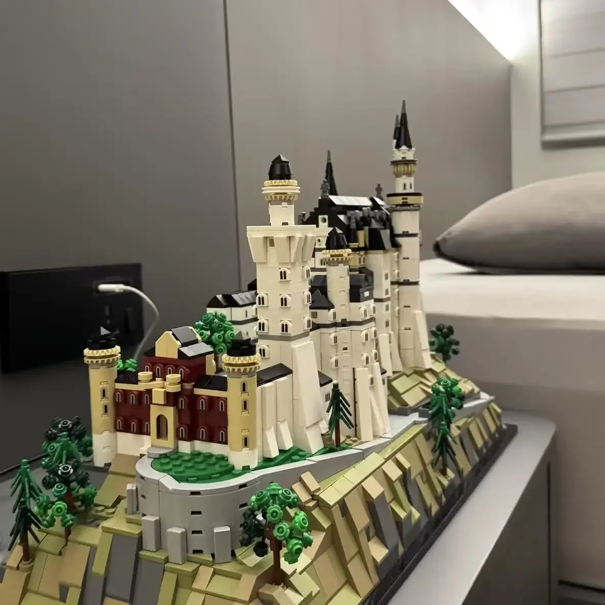 2025 جديد 21063 القلعة 3455 قطعة اللبنات العمارة الطوب لعبة مجسمة عيد الميلاد هدية عيد ميلاد ألعاب تعليمية