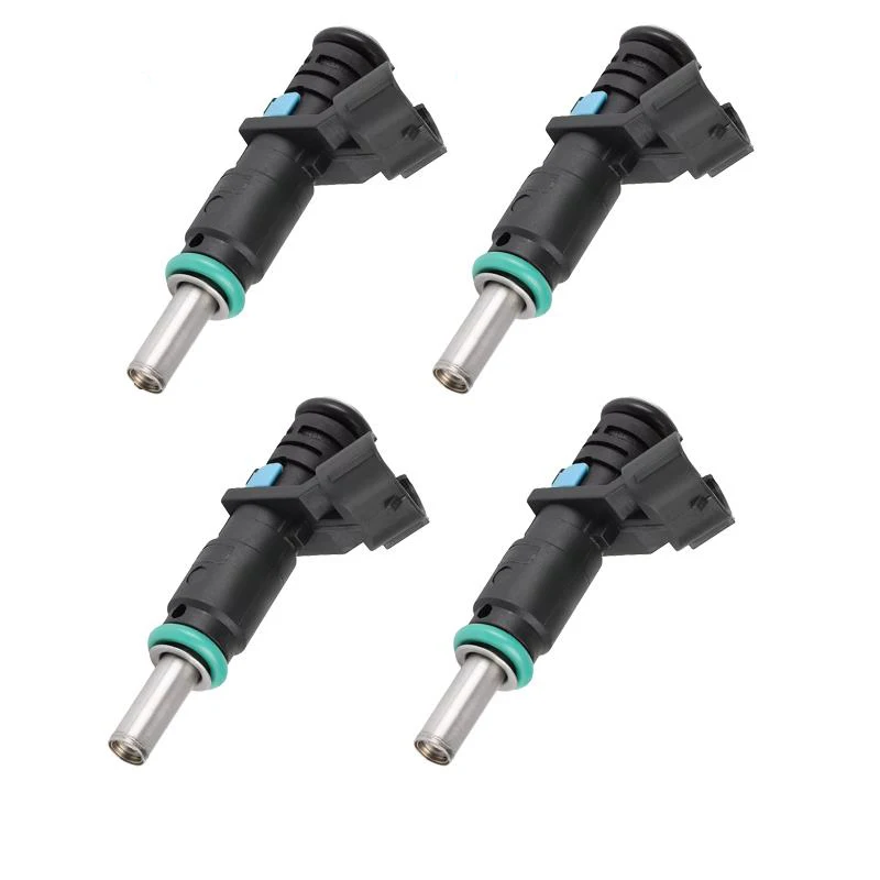 New 4pcs 07K906031C Fuel Injectors Nozzle for Volkswagen Beetle Jetta Golf Passat Rabbit 2.5L Auto Engine Systems 852-12237 view 2