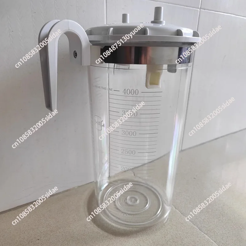 YX980D electric suction device accessories PC plastic bottle 2000ML suction liquid storage bottle