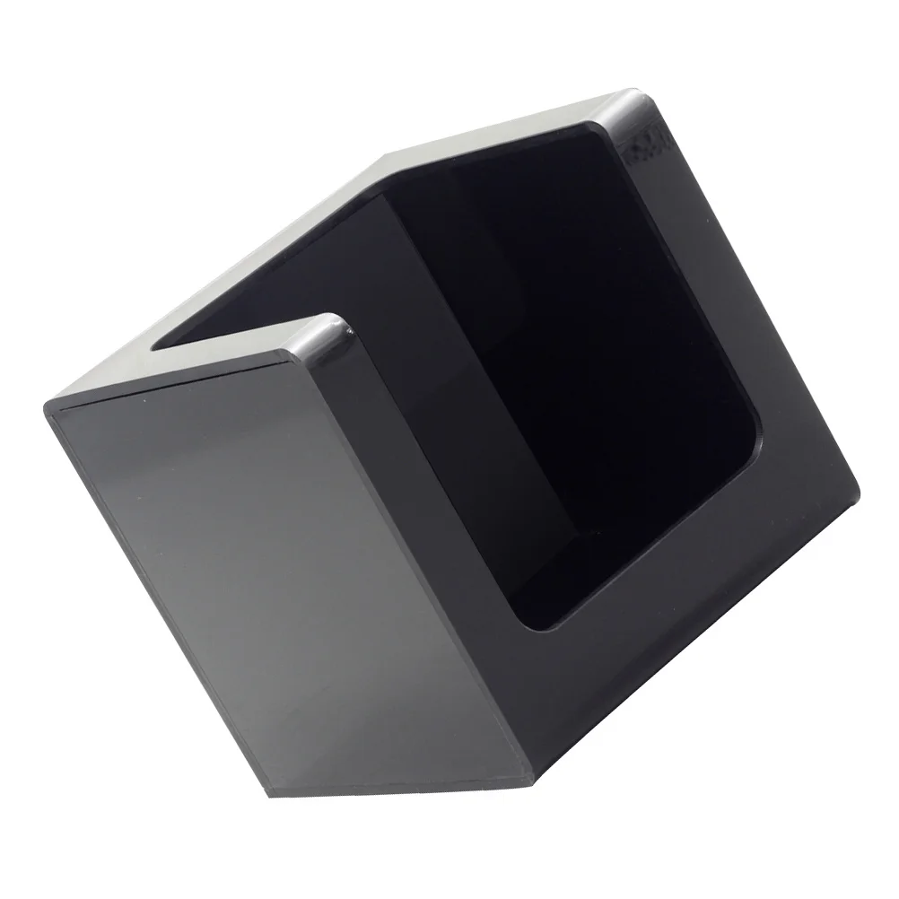 

1pc Black Acrylic Box Modern Napkin Storage Case For Car Coffee Facial Tissue Table Tissue Dispenser Holder Organizer