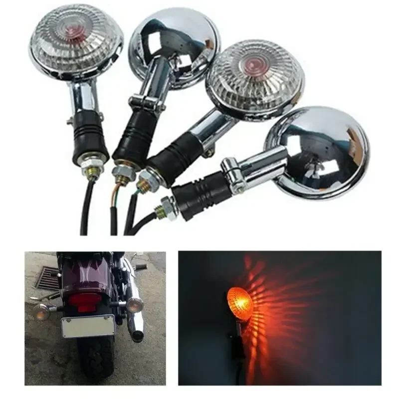 Motorcycle Acsessories Turn Signal Indicator Blinker For Yamaha XV535 XV920 Virago XVS400 XVS650 XVS1100 V-MAX1200 Amber Light