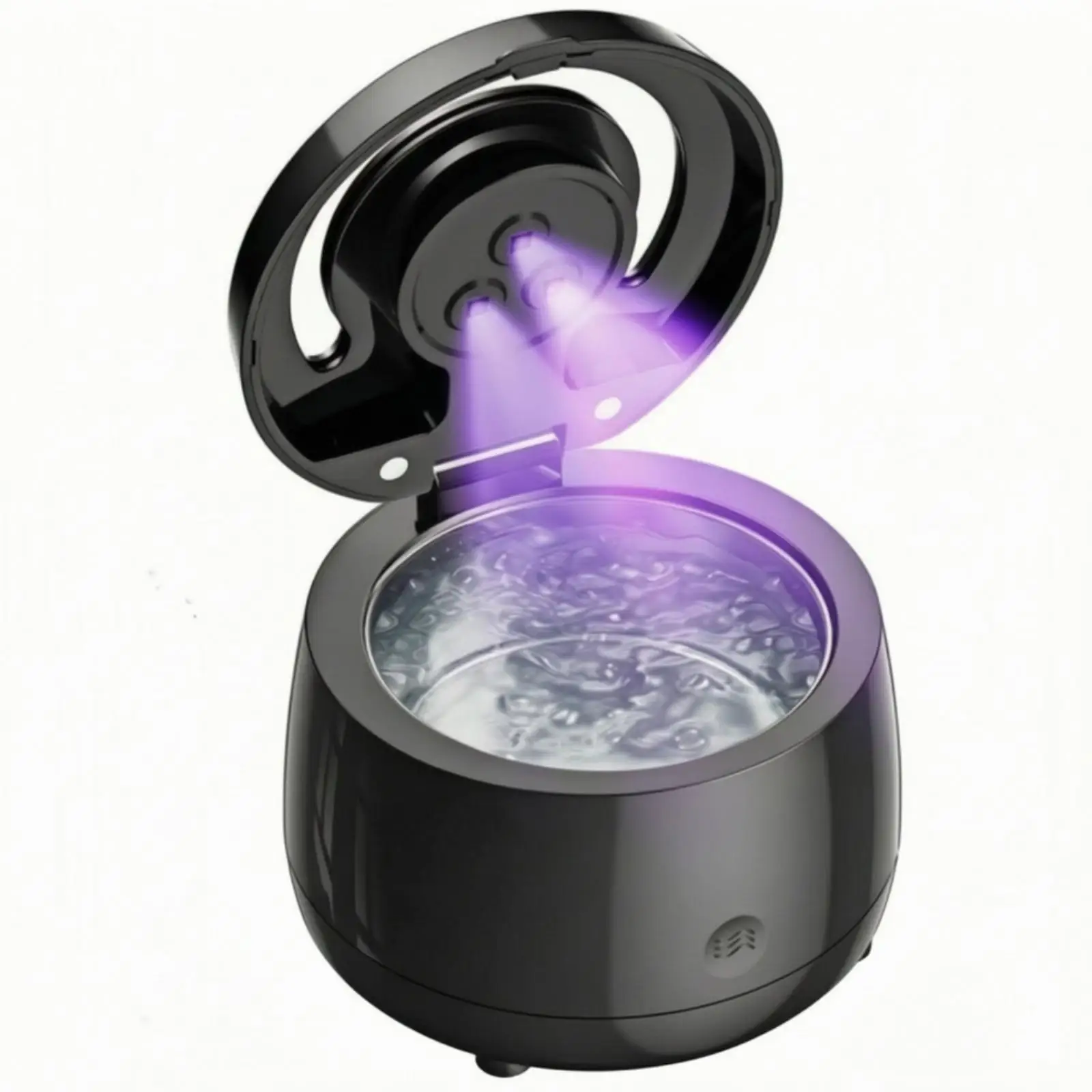 Portable Ultrasonic Cleaner for Dental Appliances Jewelry with 40khz Power and One Button Control