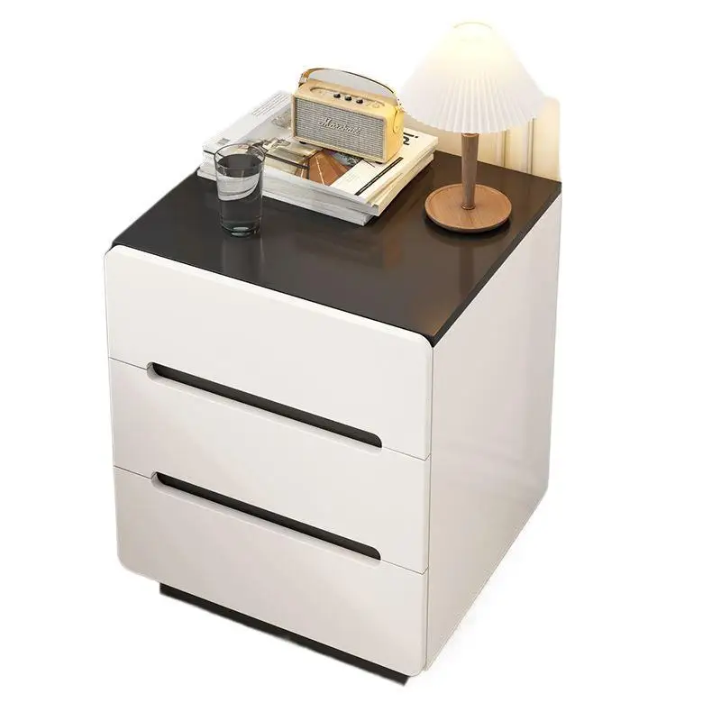 Bedside table Simple modern simple small household storage Locker Shelf Bedroom Internet celebrity