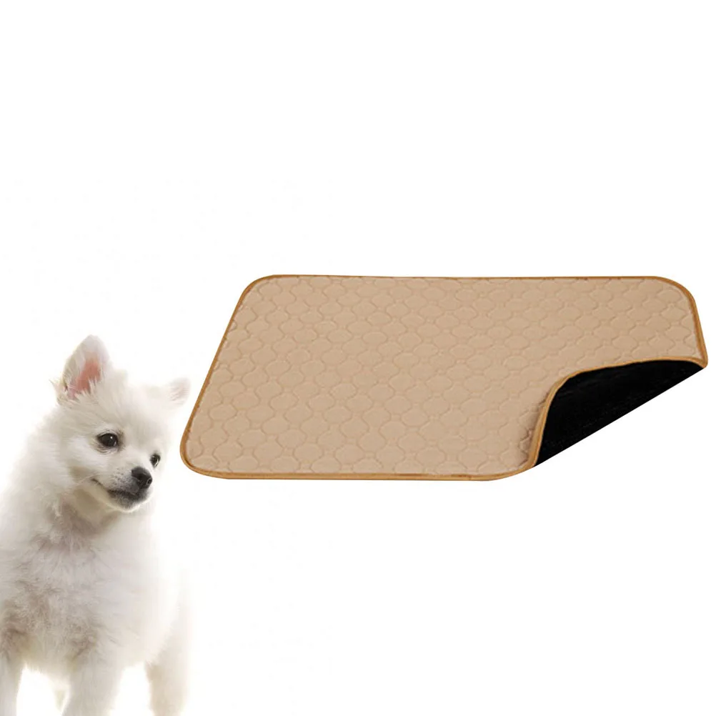 

1Pcs Water Absorption Mat for Pets Heavy Duty Reusable Dog Pee Pad High Polymer Core Leak Resistant Training Pad M Size