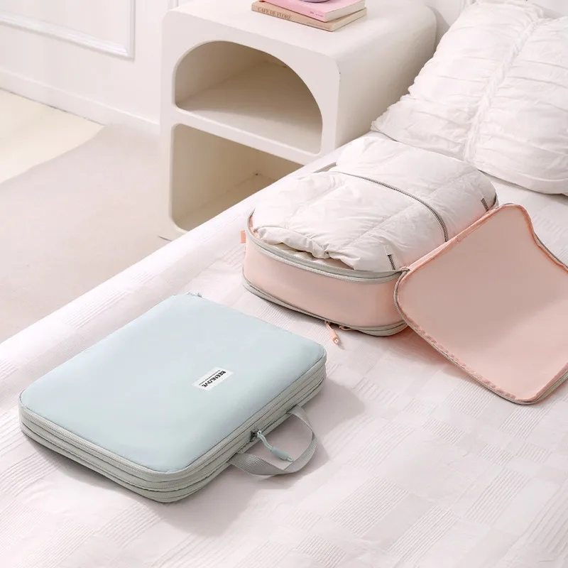 

New Waterproof Travel Makeup Bag Large Capacity Foldable Toiletries Organizer Hook Wash Pouch for Women