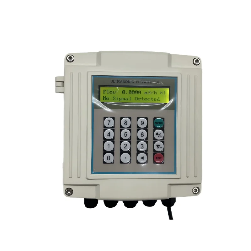 TUF-2000S External Plug-in Pipe Segment Wall Mounted Ultrasonic Flowmeter Capable of Measuring Temperature