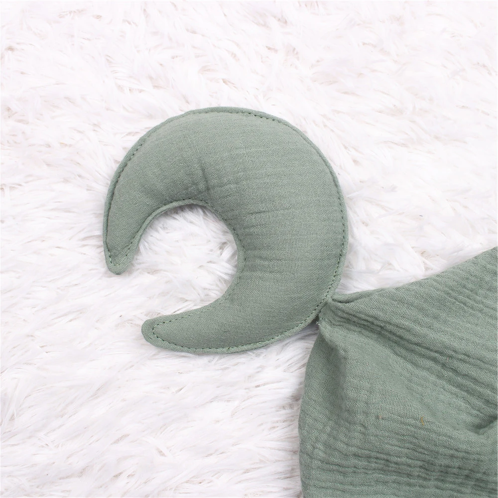 Soft Muslin Baby Lovie Comforter Blanket with the Star - Cute Newborn Gift