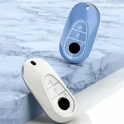TPU Car Remote Key Case Cover Protector Shell for Mercedes Benz C S Class W206 W223 S350 C260 C300 S400 S450 S500 Accessories