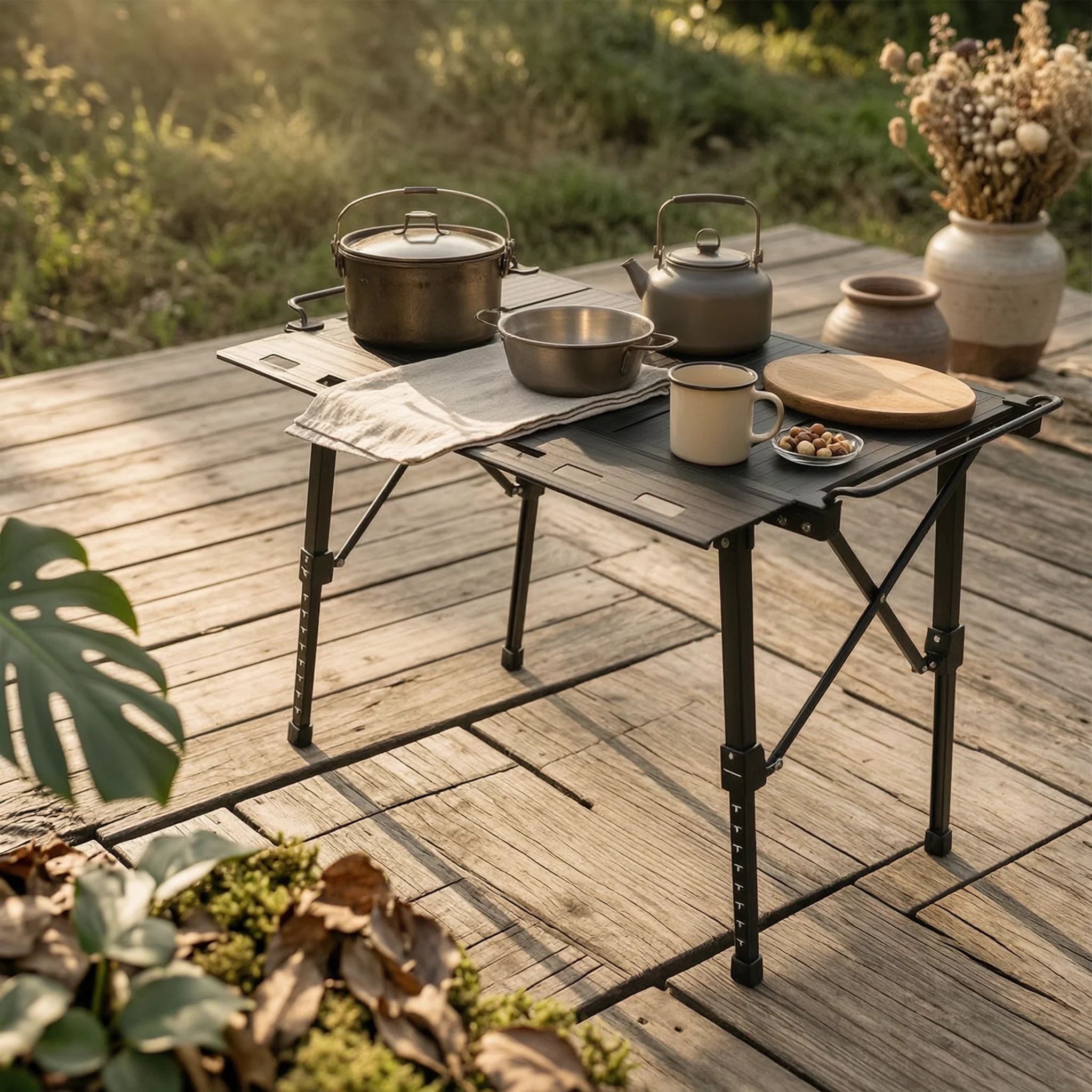 portable-igt-camp-table-adjustable-height-portable-igt-table-modular-scratch-resistant-for-barbecue