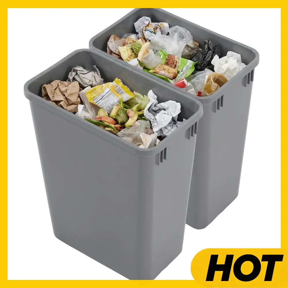 

Набор из 10 выдвижных мусорных баков объемом 35 QT, легко моющиеся, для установки под раковину, размер 14x18x9 дюймов, для ванной, офиса, гостиной, дома