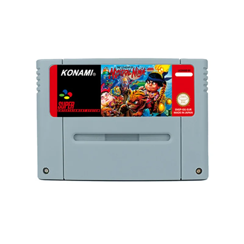 Legend of the Mystical Ninja Action Game for SNES 16 BitRetro Cart Children Gift