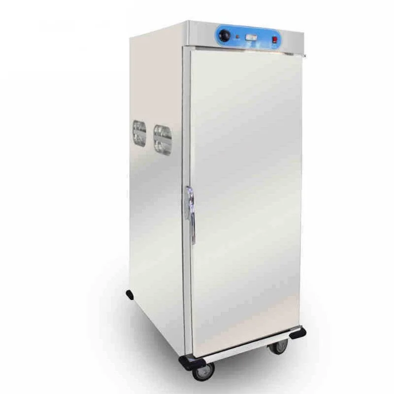 Banquet Insulation Dining Car Single Door Stainless Steel Insulation Cabinet Canteen Fast Food Mobile Insulation Car