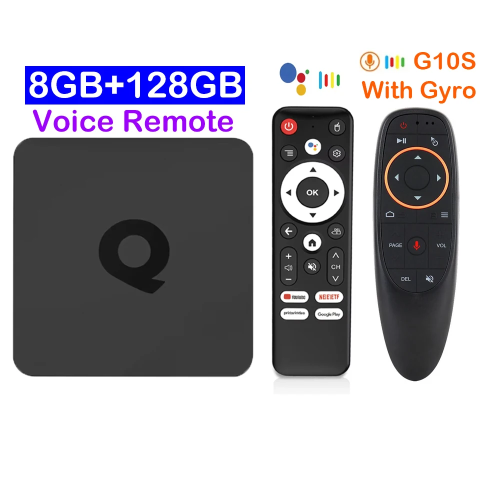 BLKJ Smart TV Box Bluetooth 6.0 8K Q1 Android 16 Set Top Box Allwinner H313 Dual Wifi 5G 8GB128GB Google Voice Streaming Media Player 8