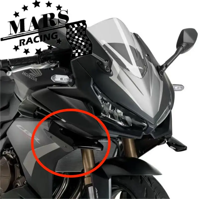 for Honda new CBR500R cbr500r 2019-2022 2023 accessories Motorcycle Front Light Cowl Side Winglet Wind Fin Spoiler Trim Cover