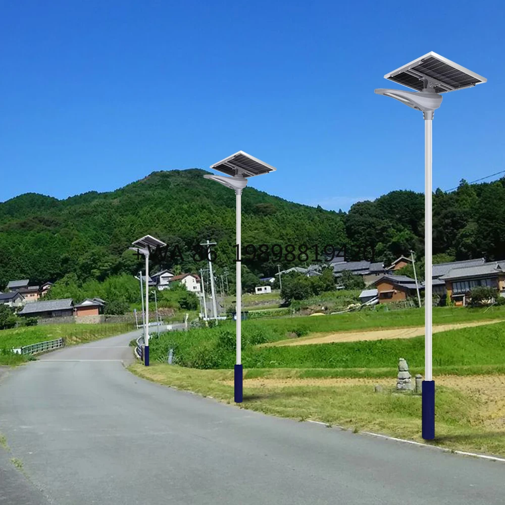 100W 200W 300W Split Solar Street Light with LiFePo4 Lithium Battery ROHS Certified Made of Durable Plastic